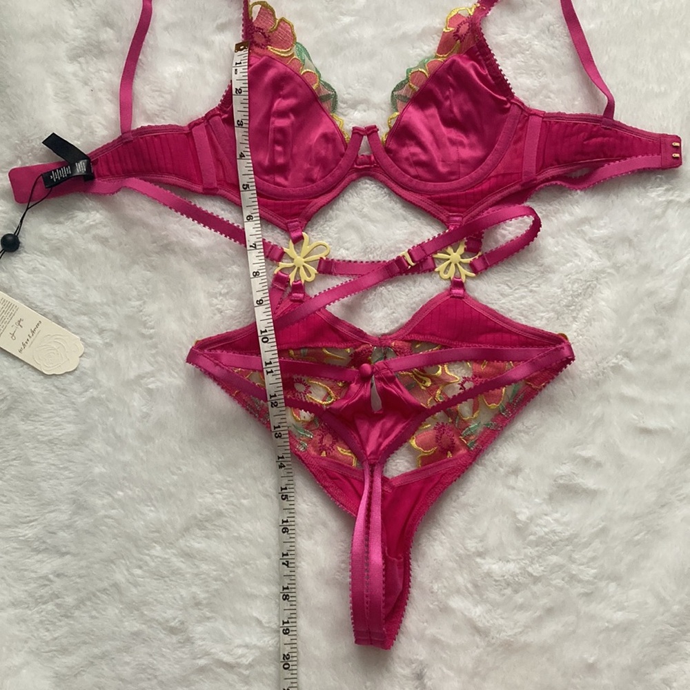 Pink Lingerie Body Suit 💕 - Picture 11 of 12